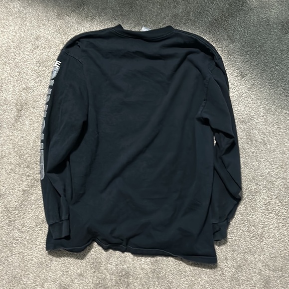 Vintage Marvel Black Punisher Long Sleeve Shirt - Picture 4 of 4